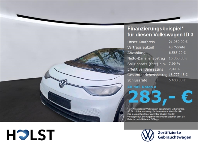 ID.3 Pure Performance 110kW RüFaKa CCS KeylessAccess