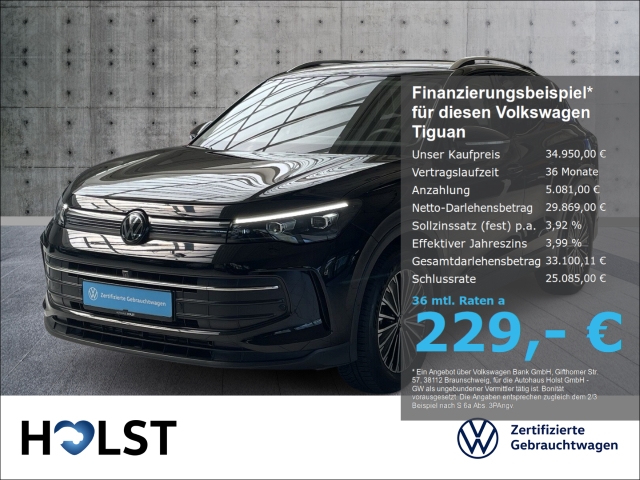 Tiguan 1.5eTSI DSG Life AHK 360°CAM GJR NAVI ACC LED