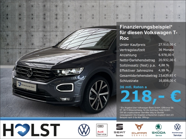 T-Roc Cabriolet 1.5TSI DSG R-Line Navi Kamera 19''