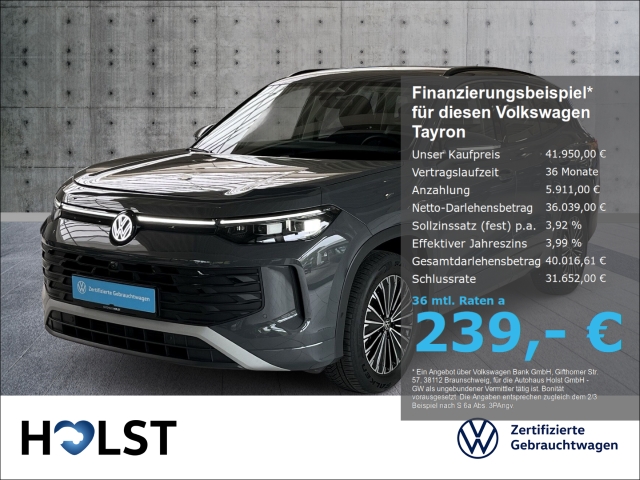 Tayron 2.0TDI DSG 4Motion Life IQ.DRIVE MatrixLED AHK 360°CAM ACC