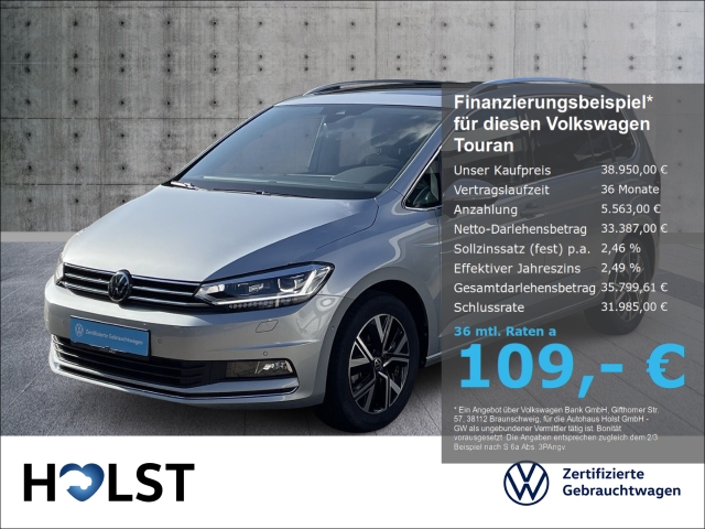 Touran 1.5TSI DSG Highl. AHK Navi Pano RüFaKa StdHZ