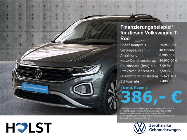 T-Roc 2.0TDI DSG GOAL AHK GJR RüFaKa ACC NAVI