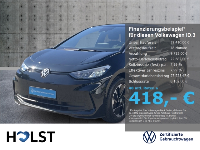 ID.3 Pro 150kW 58 RüFaKa ACC CCS LHeizung