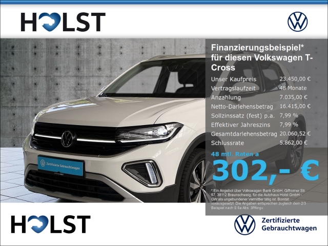 T-Cross 1.0TSI Style GJR AHK NAVI RüFaKa ACC