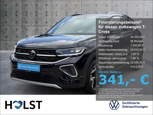 T-Cross 1.0TSI R-Line MatrixLED AHK RüFaKa ACC