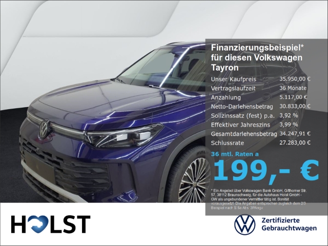 Tayron 1.5eTSI DSG IQ.DRIVE MatrixLED AHK 360°CAM ACC