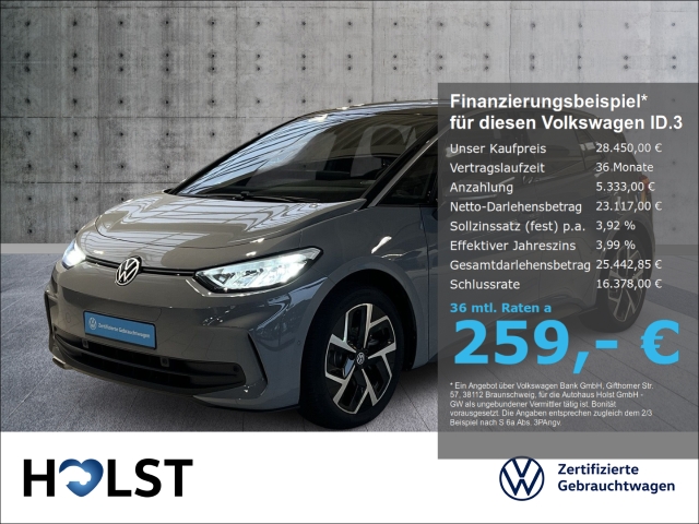 ID.3 Pro 58kWh GJR RüFaKa NAVI ACC CCS KeylessAccess