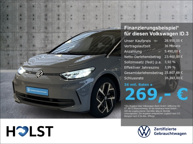 ID.3 Pro MOVE 58kWh RüFaKa NAVI ErgoActiveSitz ACC CCS