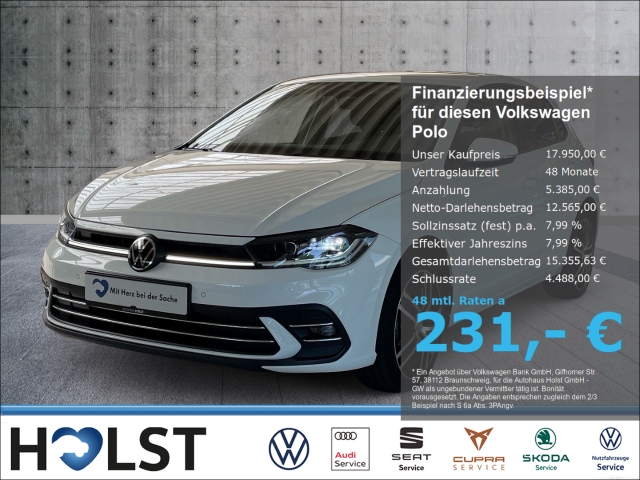 Polo 1.0TSI Style PDC Matrix LED App-Connect