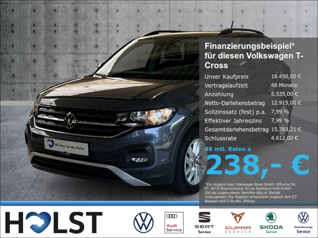 T-Cross 1.0TSI Life Digitales Cockpit DAB Spurhalteass.