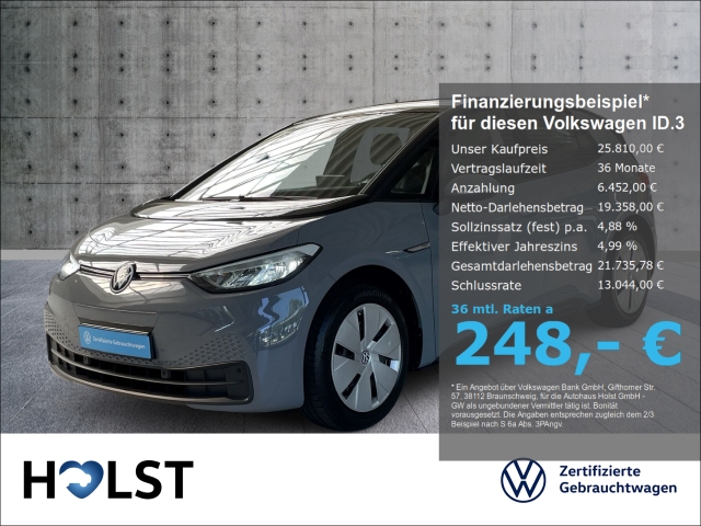 ID.3 Pro Performance electric 150kW DiscoverPro CCS DAB+