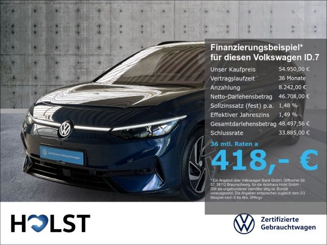 ID.7 Tourer Pro IQ.DRIVE MatrixLED AHK 360°CAM Massage ACC