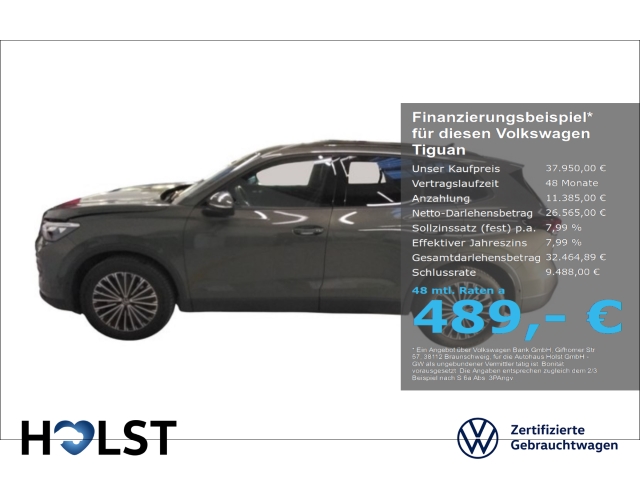 Tiguan 1.5eTSI DSG Life IQ.DRIVE AHK RüFaKa GJR ACC