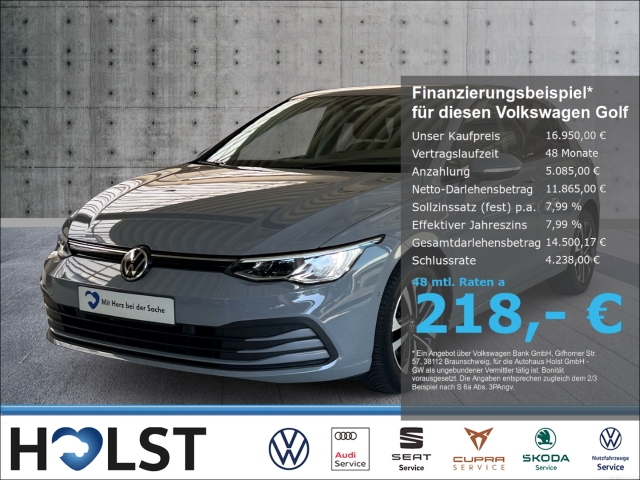 Golf VIII 1.5TSI United HuD Standh AHK ACC Kamera