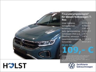 T-Roc 1.0TSI GOAL GJR RüFaKa NAVI ACC