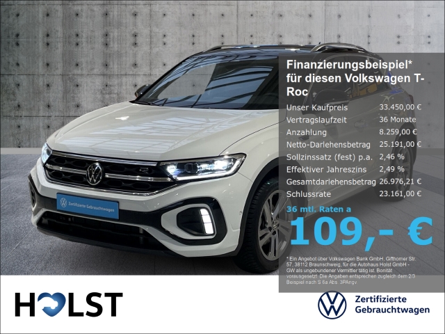 T-Roc 1.5TSI DSG R-Line GJR RüFaKa AHK LED