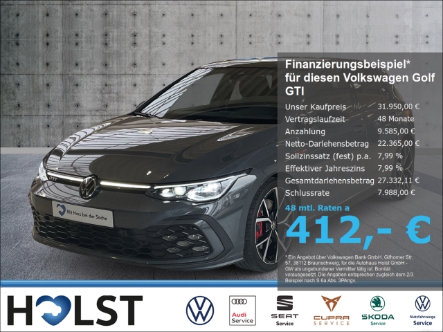 Golf GTI VIII Pano Stdhz. Navi 19 Matrix Kamera Harman Sprache