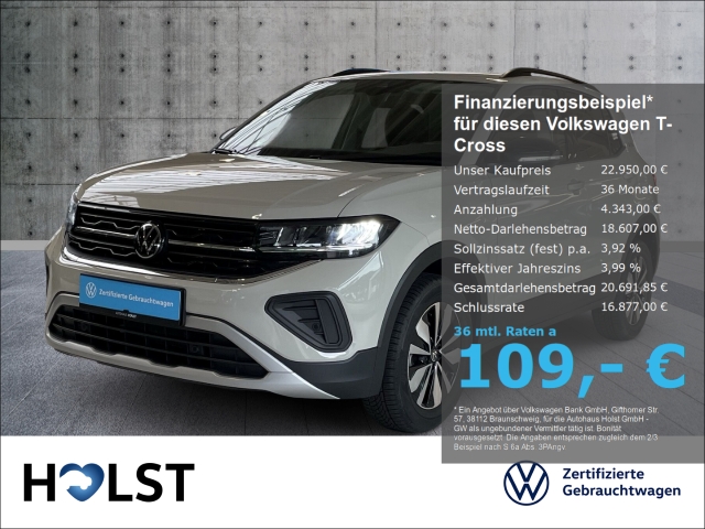 T-Cross 1.0TSI GOAL RüFaKa GJR ACC LED SHZ