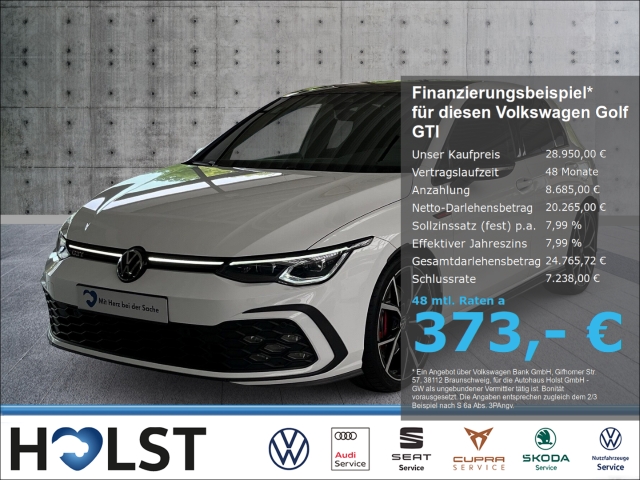 Golf GTI VIII 2.0TSI DSG MatrixLED PANO RüFaKa ACC NAVI