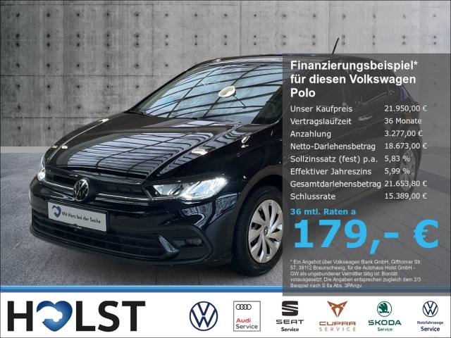 Polo 1.0TSI Life, ACC, NAV, App-Connect,Sitzhz.