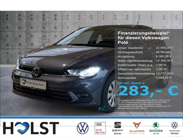 Polo 1.0TSI Life, Navi ACC SHZ LED Nebel