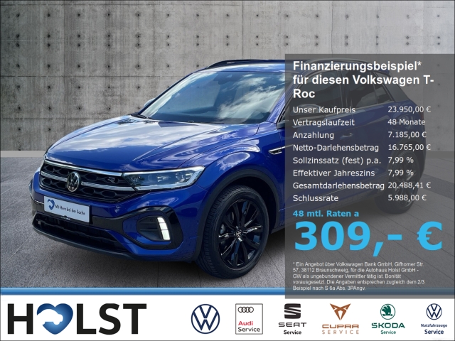 T-Roc 1.5TSI R-Line MATRIX NAVI BLACK STYLE