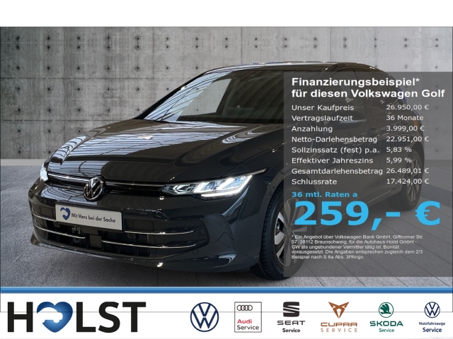 Golf VIII 1.5TSI Goal AHK GJR RÜFA