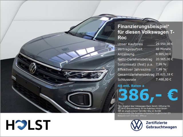 T-Roc 2.0TDI DSG GOAL AHK RüFaKa GJR NAVI ACC