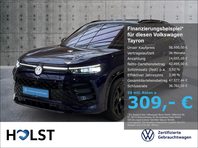 Tayron 1.5TSI eHybrid R-Line OPF DSG IQ.Light AHK RüFaKa