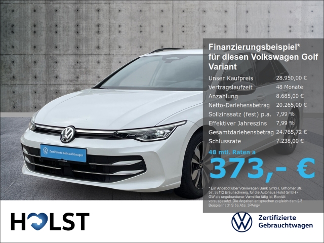 Golf Variant VIII 1.5eTSI DSG GOAL LED-Plus AHK GJR 360°CAM NAVI