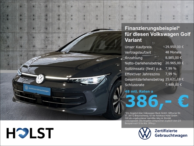 Golf Variant VIII 1.5eTSI DSG GOAL LED-Plus AHK 360°CAM GJR
