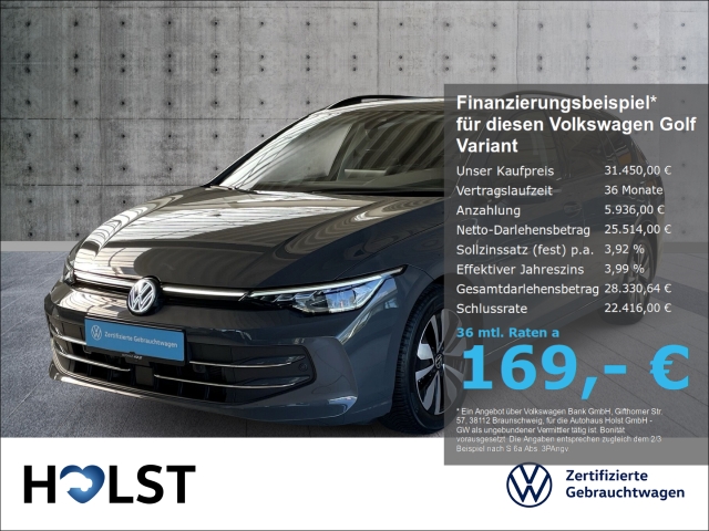 Golf Variant VIII 1.5eTSI DSG GOAL AHK 360°CAM NAVI GJR ACC LED