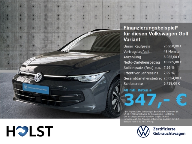 Golf Variant VIII 1.5TSI GOAL AHK GJR RüFaKa NAVI ACC LED