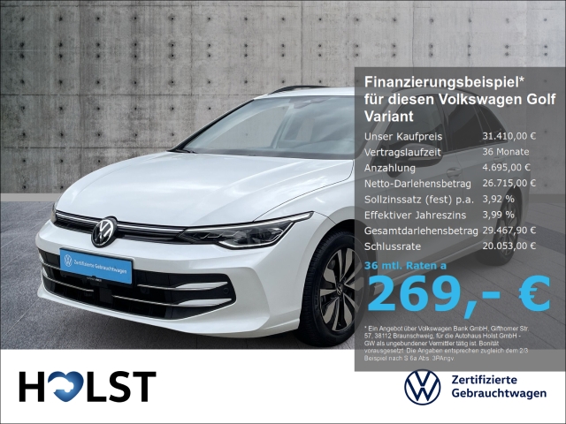 Golf Variant VIII 2.0TDI DSG GOAL IQ.LIGHT AHK RüFaKa ACC