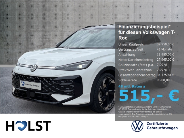 T-Roc 1.5eTSI DSG R-Line IQ.DRIVE eHeckklappe HUD