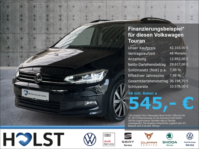 Touran 2.0TDI DSG Highline 7-Sitzer AHK TOP-PAKET RÜFA STANDH.